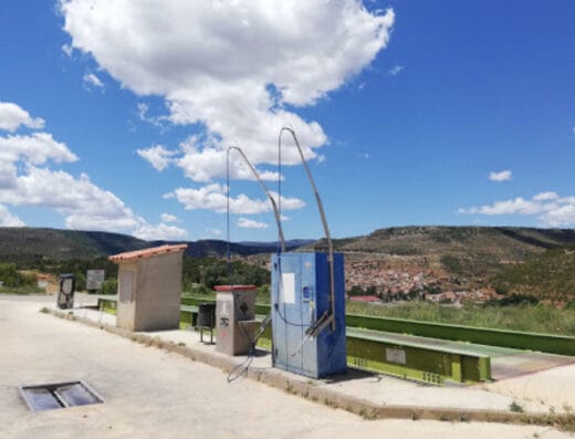 Área de autocaravanas de Ademuz, Valencia – Polígono Los Planos