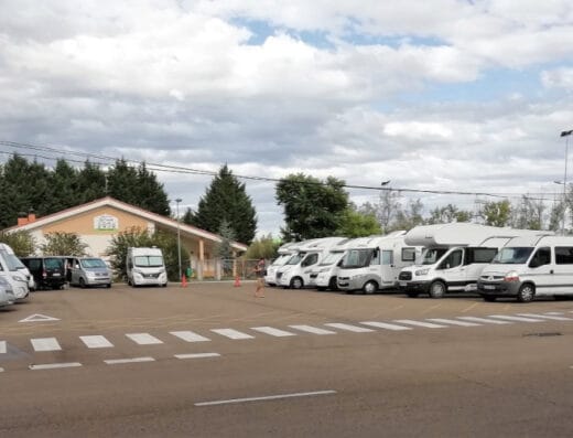 Área de autocaravanas de Aguilar de Campóo, Palencia