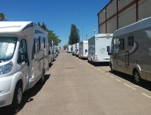 Área de autocaravanas de La Albuera, Badajoz