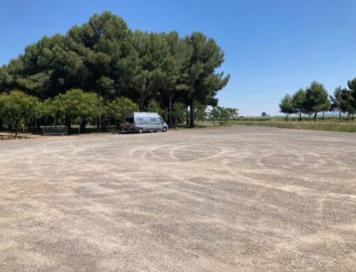 Área de autocaravanas de Alfamén, Zaragoza