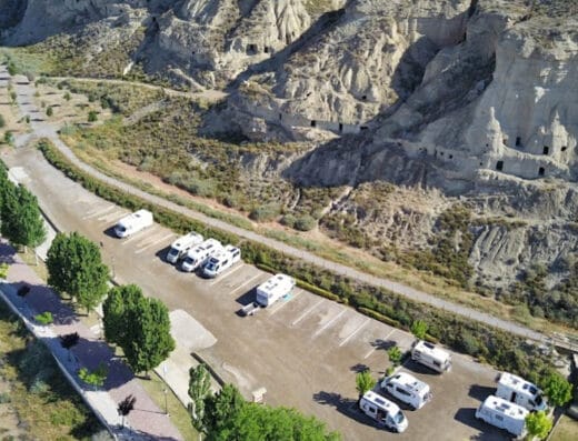 Área de autocaravanas de Arguedas, Navarra