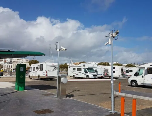 Área de autocaravanas de Ayamonte, Huelva – Puerto Deportivo