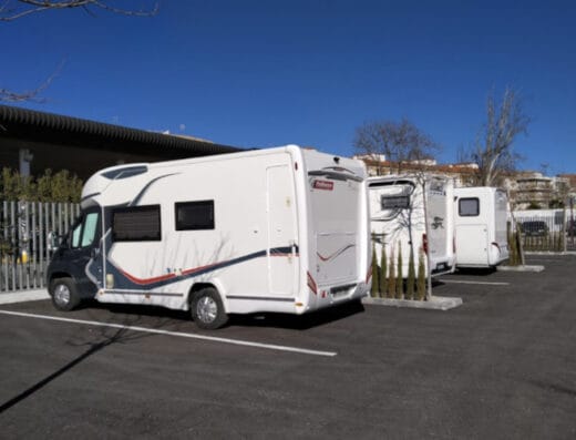 Área de autocaravanas de Baeza, Jaén