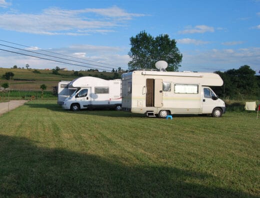 Área de autocaravanas de Bañugues, Asturias