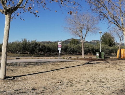 Área de autocaravanas de Bellús, Valencia