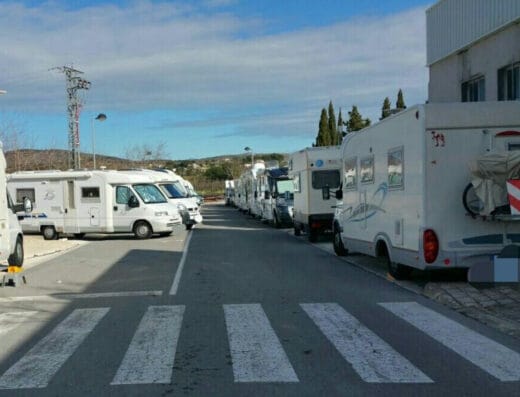 Área de autocaravanas en Benissa, Alicante – Parque Bomberos