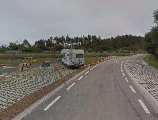 Área de autocaravanas en Cabezón de la Sal, Cantabria – Autovía A-8