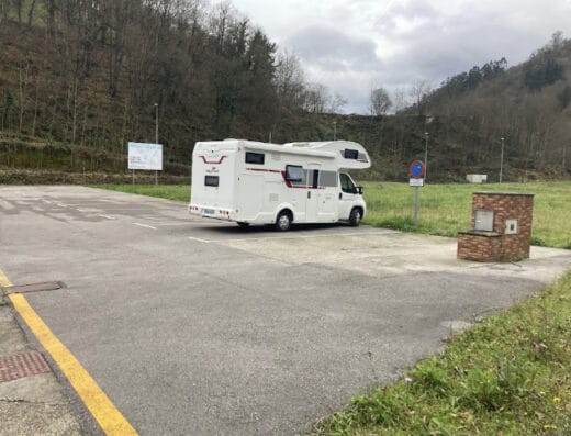 Área de autocaravanas en El Cadaviu-Ciañu-Langreo – EcoMuseo Minero