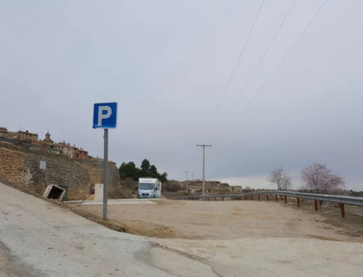 Área de autocaravanas de Calaceite, Teruel
