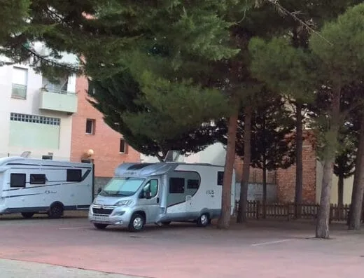 Área de autocaravanas de Calatayud, Zaragoza
