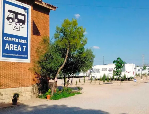 Área de autocaravanas en El Campello, Alicante – Camper Área 7