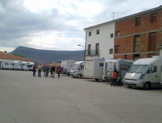 Área de autocaravanas de Cantavieja, Teruel