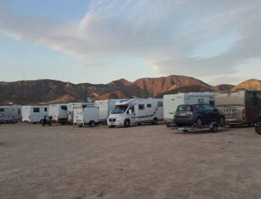 Área de autocaravanas en Carboneras, Almería – El Rancho