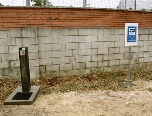 Área de autocaravanas en Carnota, A Coruña – San Mamede
