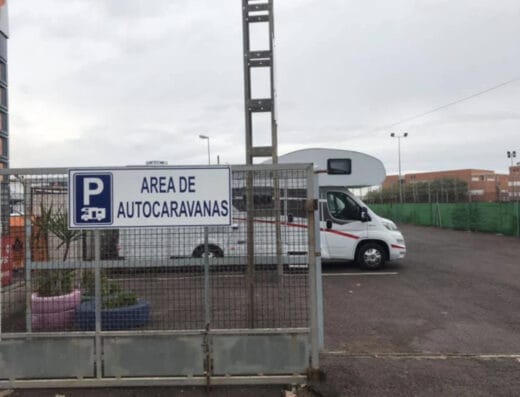 Área de autocaravanas en Cartagena, Murcia -Gasolinera Belmonte Murcia