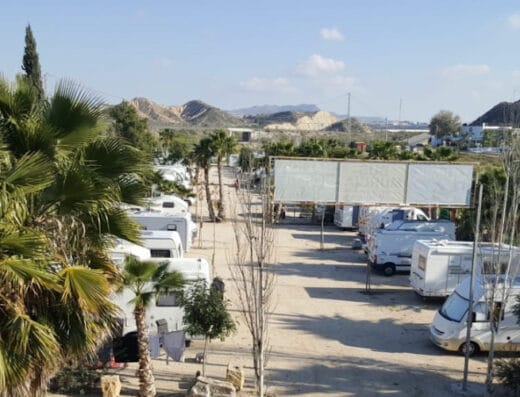 Área de autocaravanas en Zeneta, Murcia – Camper Park Casablanca