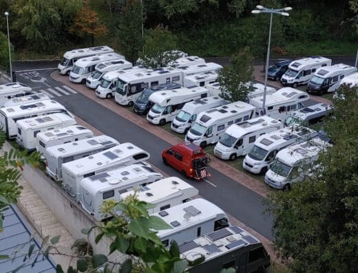 Área autocaravanas en Donostia, Gipuzkoa – Paseo Berio