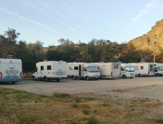 Área de autocaravanas de Falces, Navarra