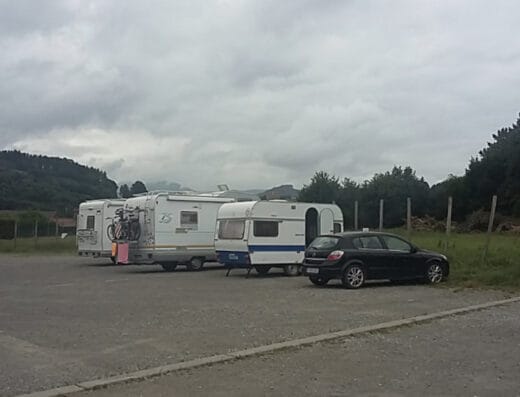 Área de autocaravanas de Gautegiz Arteaga, Bizkaia