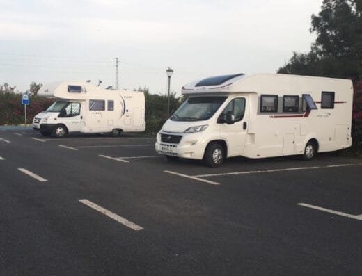 Área de autocaravanas en Gibraleón, Huelva – La Lobera