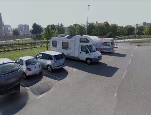 Área de autocaravanas en Gijón, Asturias – Poniente