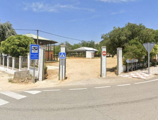Área de autocaravanas de Guadalcanal, Sevilla