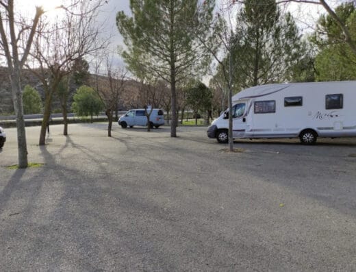 Área de autocaravanas de Jalance, Valencia