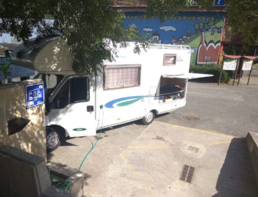 Área de autocaravanas en Legazpi, Gipuzkoa – Mirandaola
