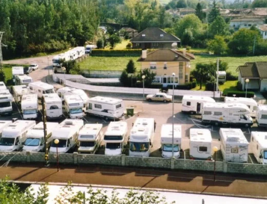Área de autocaravanas en Liérganes, Cantabria