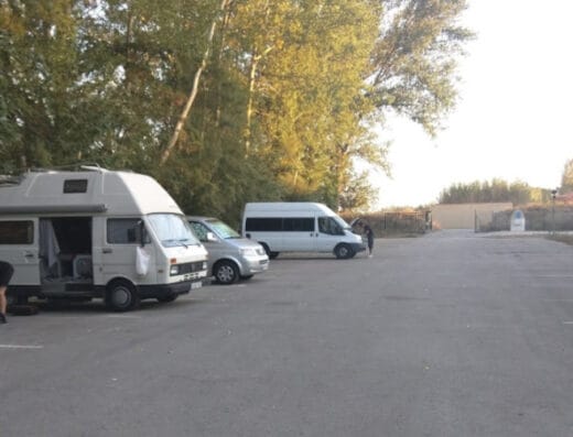 Área de autocaravanas de Marcilla, Navarra