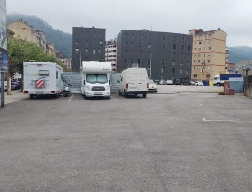 Área de autocaravanas de Mieres, Asturias