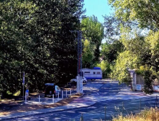 Área de autocaravanas en Miranda de Ebro, Burgos