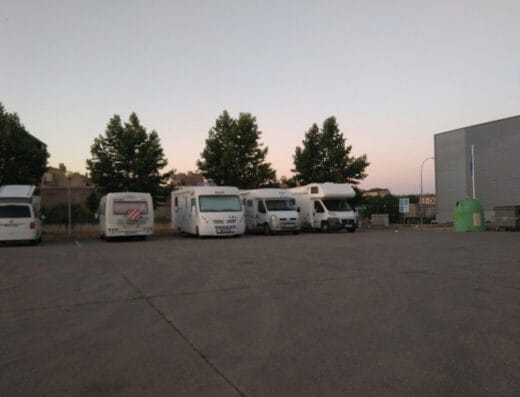Área de autocaravanas de Monzón, Huesca