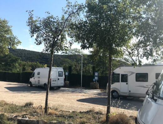 Área de autocaravanas de Morella, Castelló