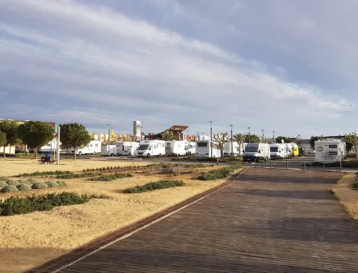Área de autocaravanas Ikea en Murcia capital