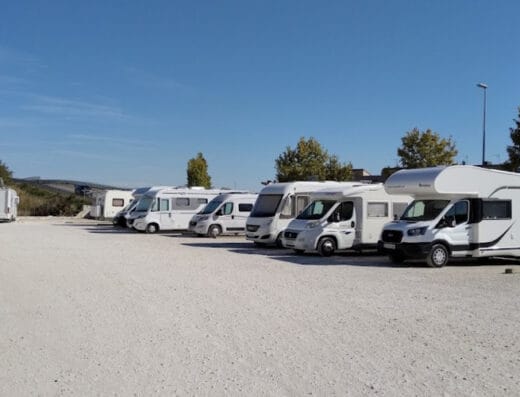 Área de autocaravanas de Olite-Erriberri, Navarra
