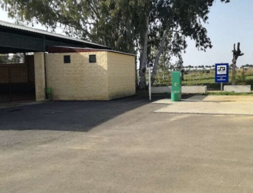 Área de autocaravanas en Las Pajanosas, Sevilla – Puerta de Sevilla