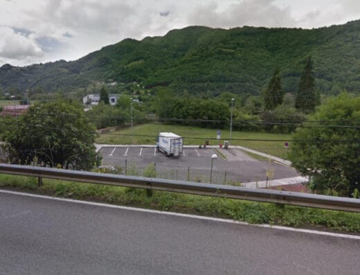 Área de autocaravanas en Pola de Laviana, Asturias – Parque Natural Redes