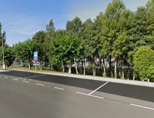 Área de autocaravanas en As Pontes, A Coruña