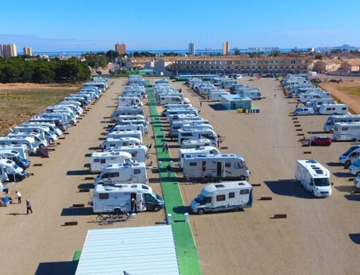 Área de autocaravanas en San Javier, Murcia – Camper Park La Ribera