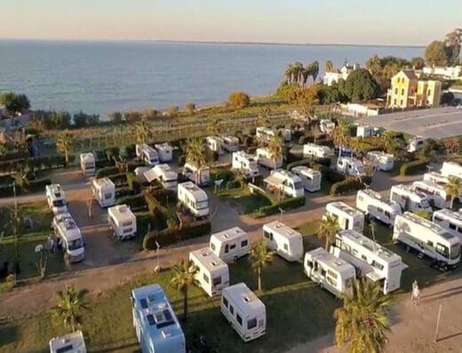 Área de autocaravanas en Barrameda, Cadiz – AC Parking en Sanlúca