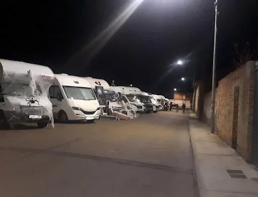 Área de autocaravanas en Santa María del Páramo, León