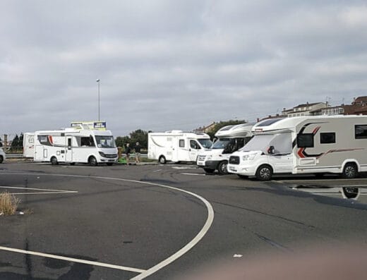 Área de autocaravanas en Santiago de Compostela – Parking Salgueiriños