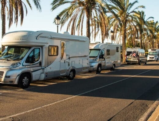 Área de autocaravanas en Segorbe, Castellón