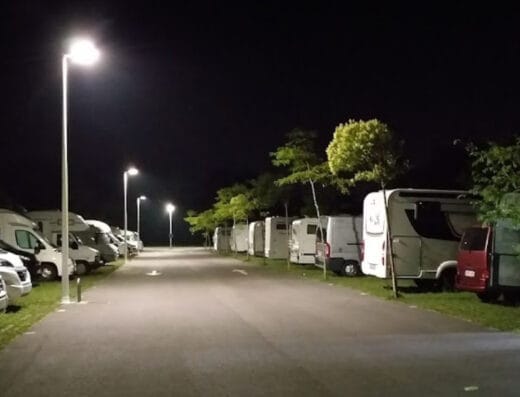 Área camper camping SomoParque en Somo-Suesa, Cantabria