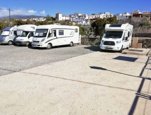 Área de autocaravanas de Ugíjar, Granada