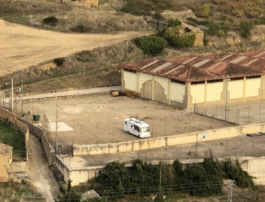 Área de autocaravanas de Uncastillo, Zaragoza