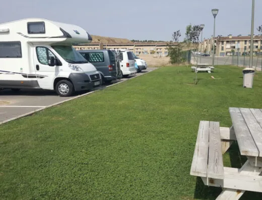 Área de autocaravanas de Viana, Navarra