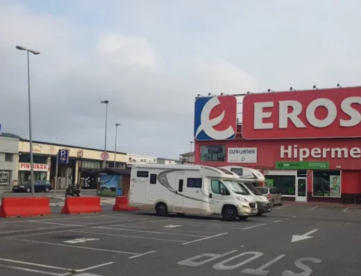 Área de autocaravanas en Zarautz, Gipuzkoa – Eroski