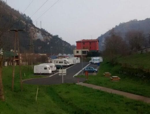 Área de autocaravanas de Zestoa, Guipúzcoa
